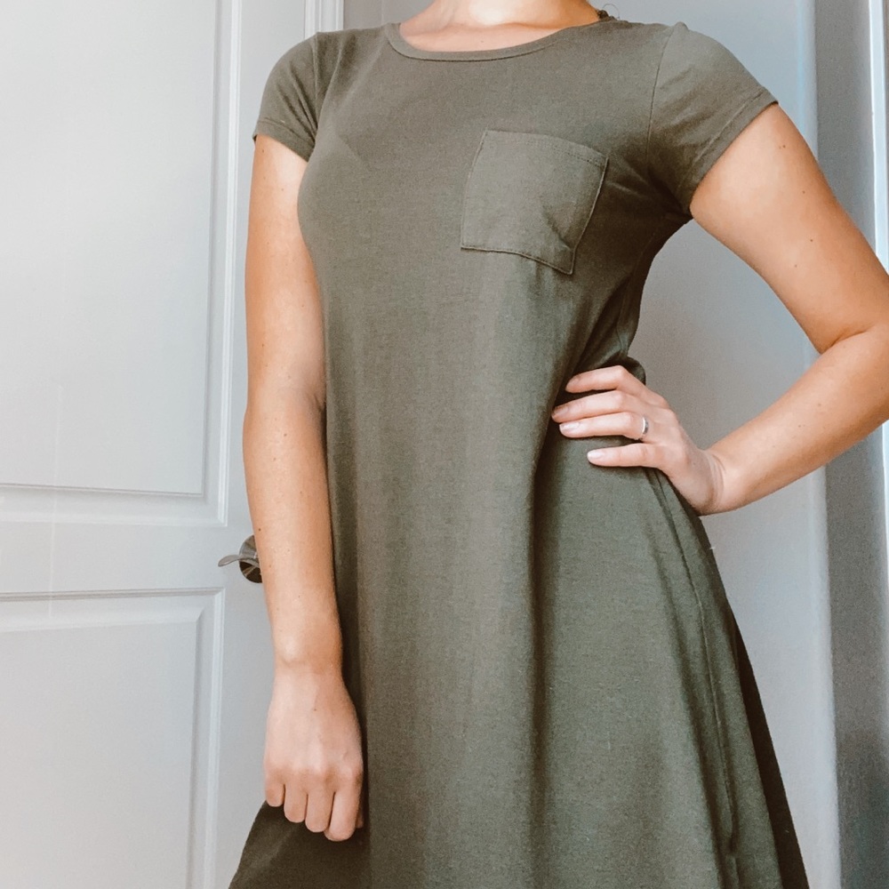 Green dress